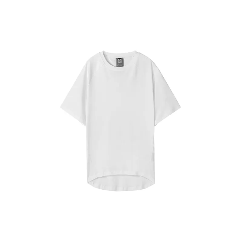 NORVINCY Breathable Solid Color 100% Cotton Short Sleeved T Shirts Unisex-6