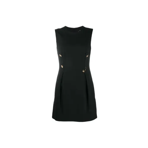 VERSACE Sleeveless Dresses Women's Black