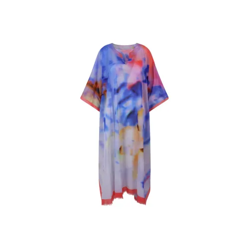 DRIES VAN NOTEN Short-Sleeved Dresses Women's Multicolor