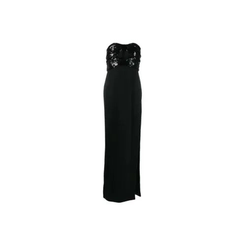 SAINT LAURENT Sleeveless Dresses Women's Black