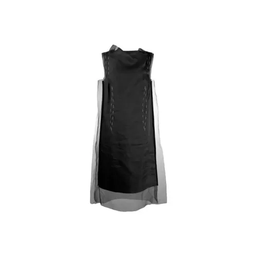 MM6 Maison Margiela Sleeveless Dresses Women's Black