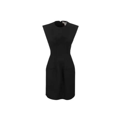 SportMax Sleeveless Dresses Women's Black