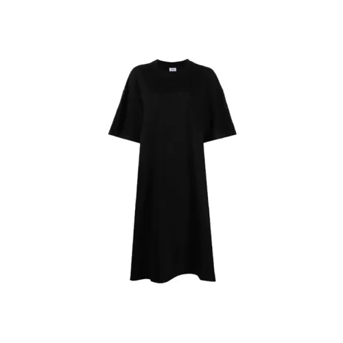 Vetements Short-Sleeved Dresses Women's Black