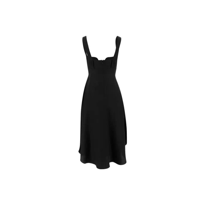 Stella McCartney Sleeveless Dresses Women's Black-1