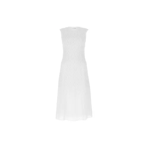 FENDI Sleeveless Dresses Women's White