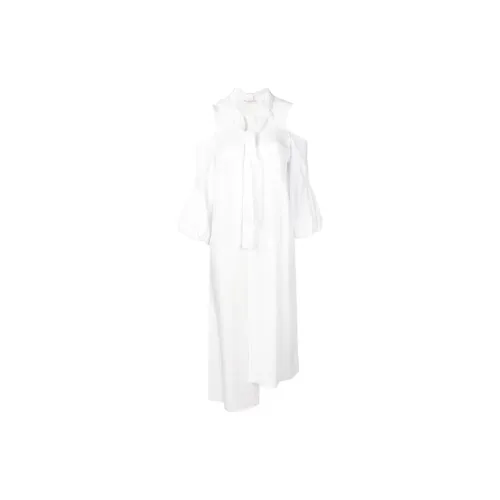 JW Anderson Long-Sleeved Dresses Women's White