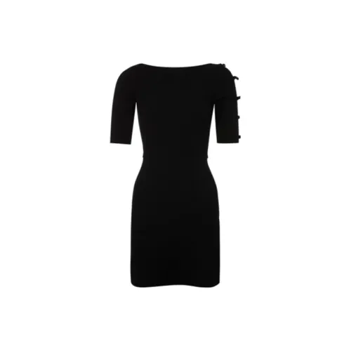 RED VALENTINO Short-Sleeved Dresses Women's Black