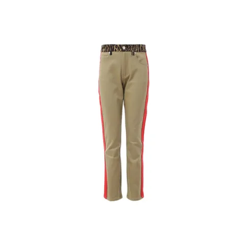 Burberry Casual Pants Women's Khaki Green