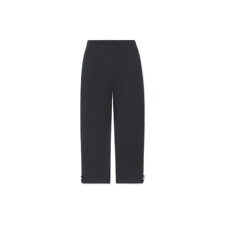 Disney X LINING Knitted Sweatpants Women's Black-1