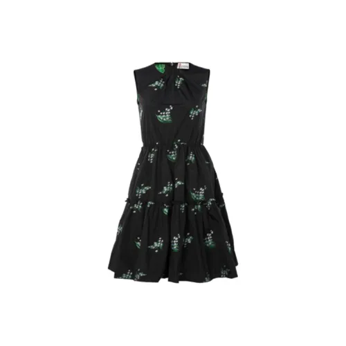 RED VALENTINO Sleeveless Dresses Women's Black