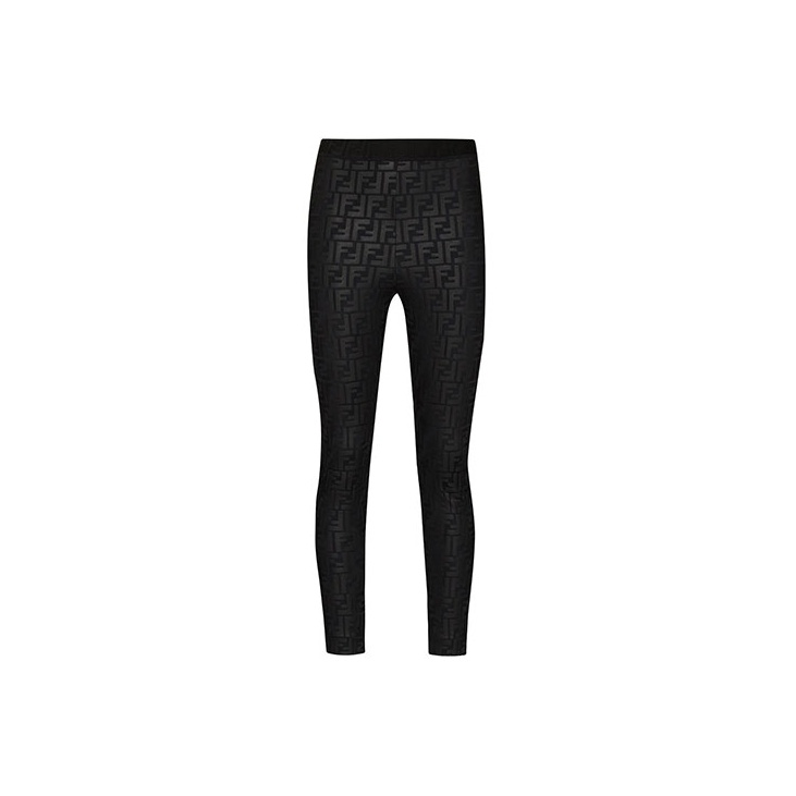 Fendi black leggings online