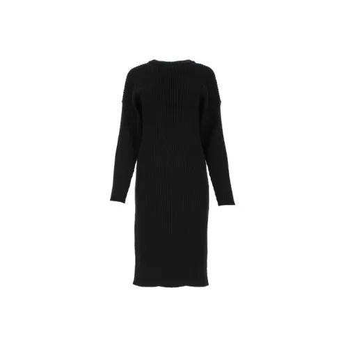 Bottega Veneta Long-Sleeved Dresses Women's Black