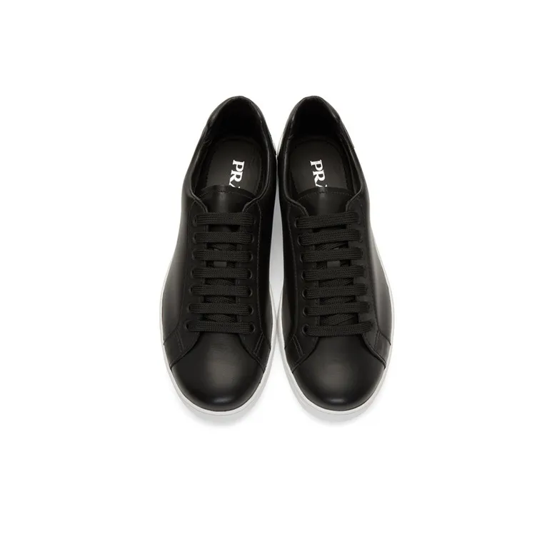 PRADA Stylish Skateboarding Shoes Men's Black-1