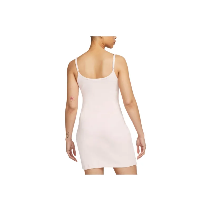 Nike Sportswear Essentials Series Slip Dresses Women's Pink-1