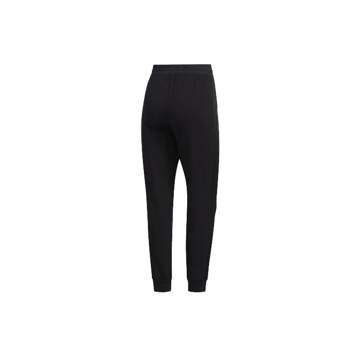 Adidas Knitted Sports Pants Women's Black-1