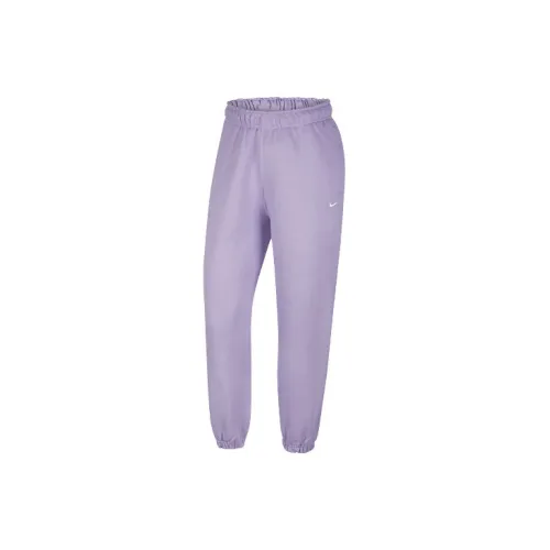 Nike Knitted Sweatpants Women's Purple