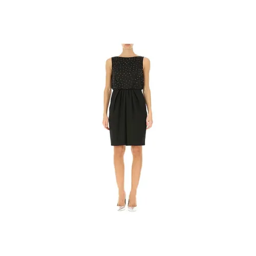 'S MAX MARA Sleeveless Dresses Women's Black