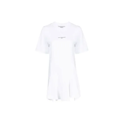 Stella McCartney Short-Sleeved Dresses Women's White