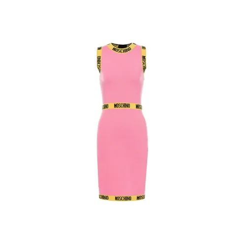 MOSCHINO Sleeveless Dresses Women's Pink