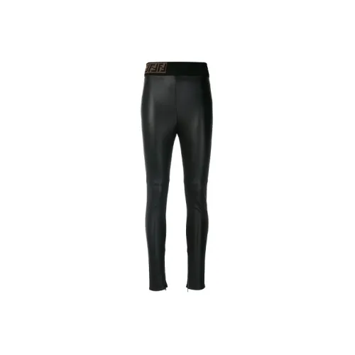 FENDI Leggings Women's Black