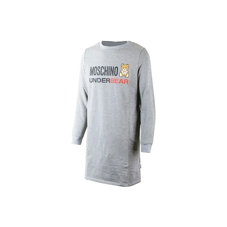 MOSCHINO Long Sleeved Dresses Women's Gray-2