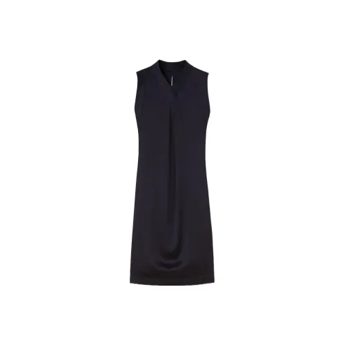 JIL SANDER Sleeveless Dresses Women's Dark Blue