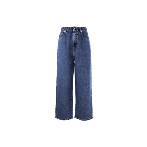 Alexander McQueen Jeans Women's Denim Blue