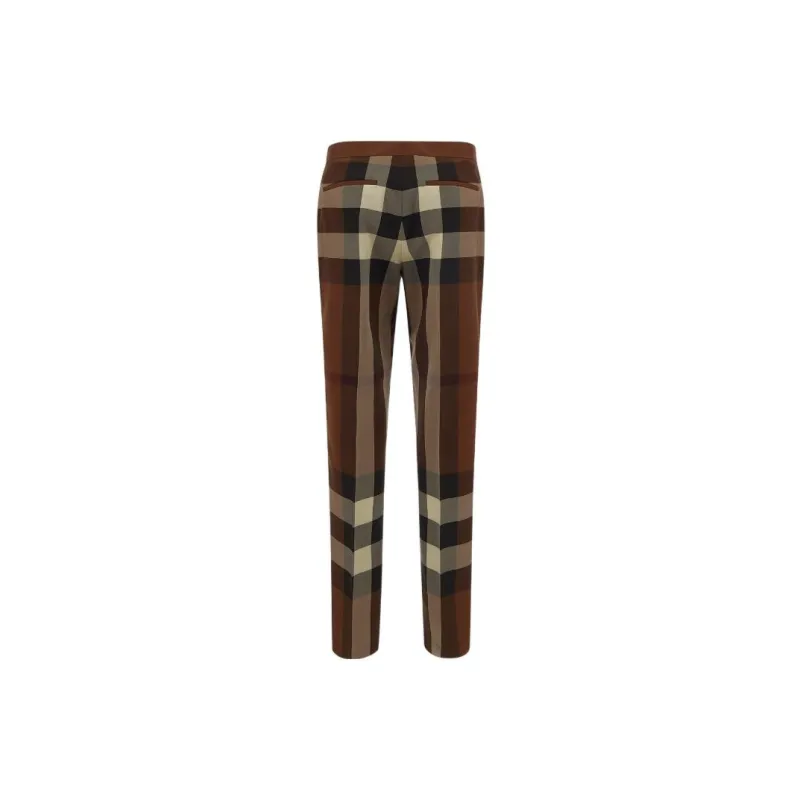 Burberry Check Tailored Trousers-1