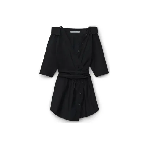 Alexander Wang Short-Sleeved Dresses Women's Black