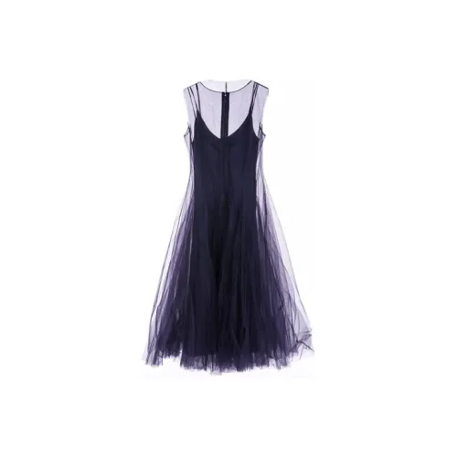 MARC LE BIHAN Sleeveless Dresses Women's Dark Purple