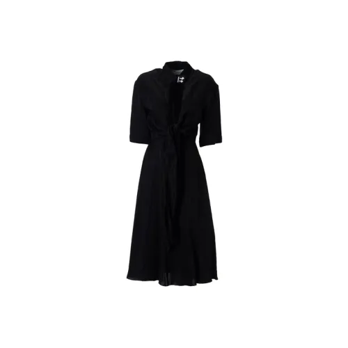 OFF-WHITE FW20 Short-Sleeved Dresses Women's Black