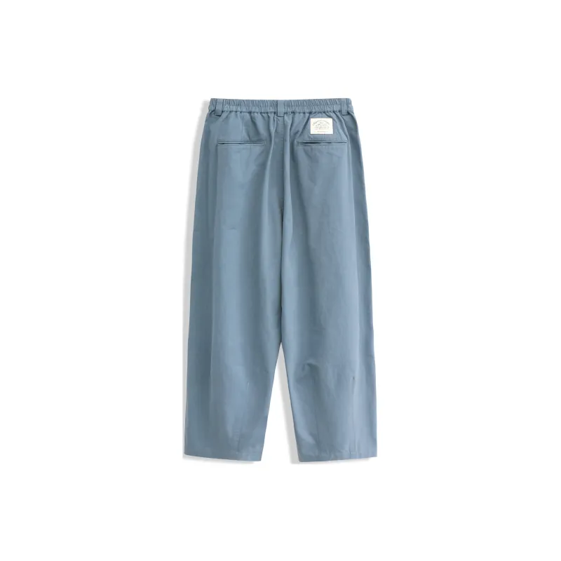 BLUELANDINC Straight Moderate Casual Pants Women's Denim Blue-1