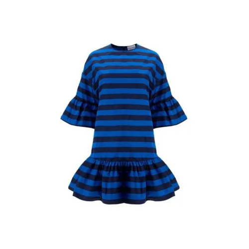 RED VALENTINO Short-Sleeved Dresses Women's Blue