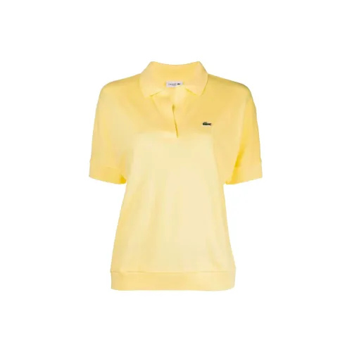 LACOSTE Polo Shirts Women's Yellow