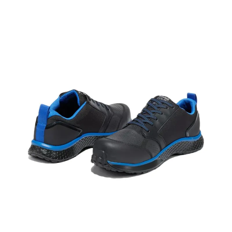 Timberland REAXION Anti Slip Wear Resistant Low Top Sports Casual Shoes Black Blue-3
