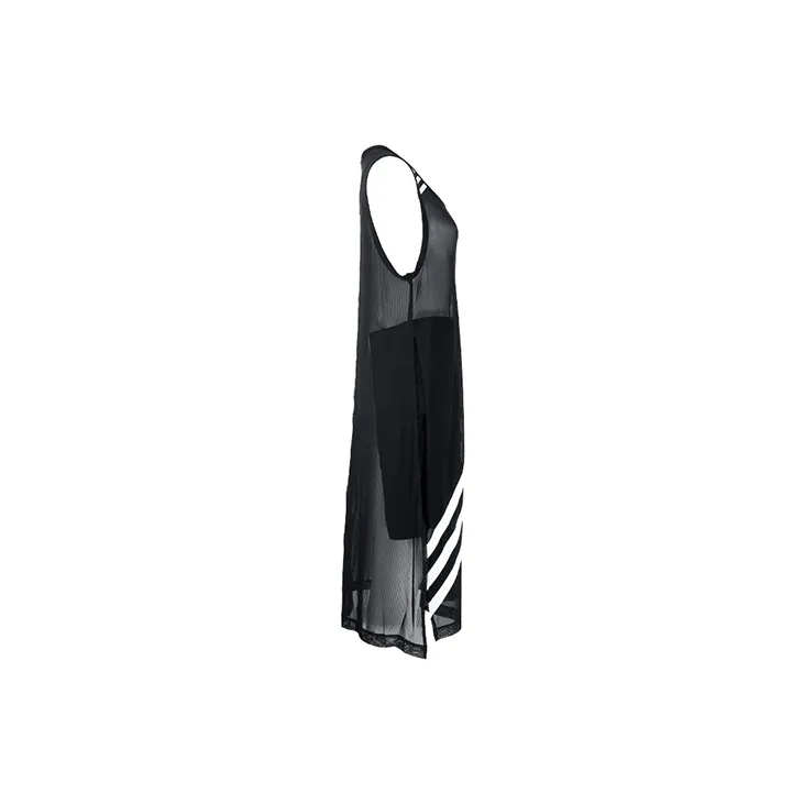 Y 3 Sleeveless Dresses Women's Black-3