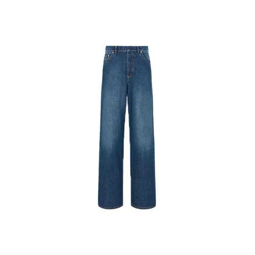 DIOR Quarterly New Products Jeans Women's Blue