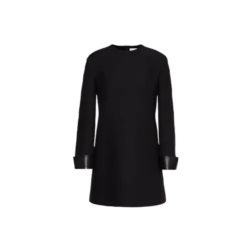 Valentino Long-Sleeved Dresses Women's Black