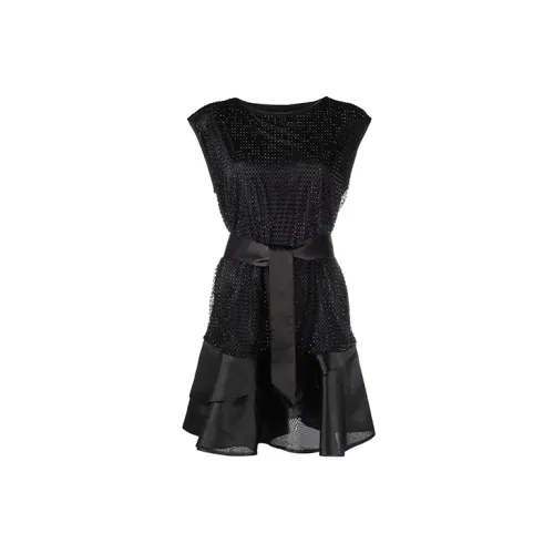 EMPORIO ARMANI Sleeveless Dresses Women's Black