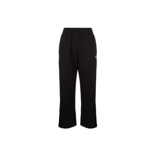 MSGM Knitted Sweatpants Women's Black