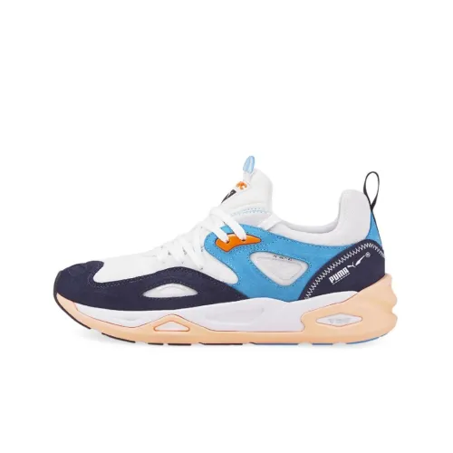 PUMA Trc Blaze Casual Shoes Unisex Low-Top White/Blue/Orange