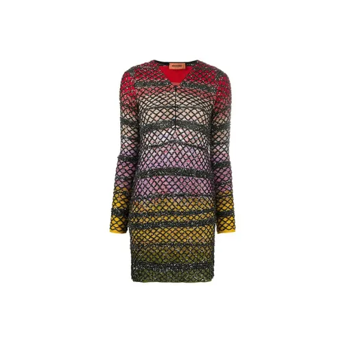 MISSONI Long-Sleeved Dresses Women's Multicolor