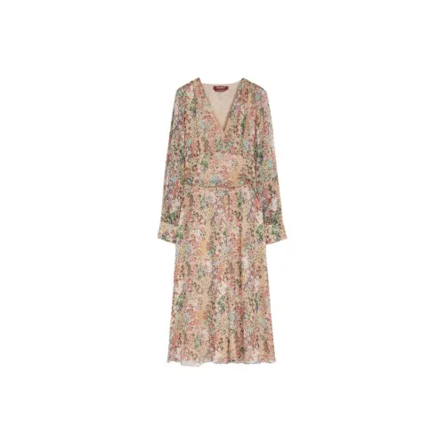 MaxMara Long-Sleeved Dresses Women's Multicolor