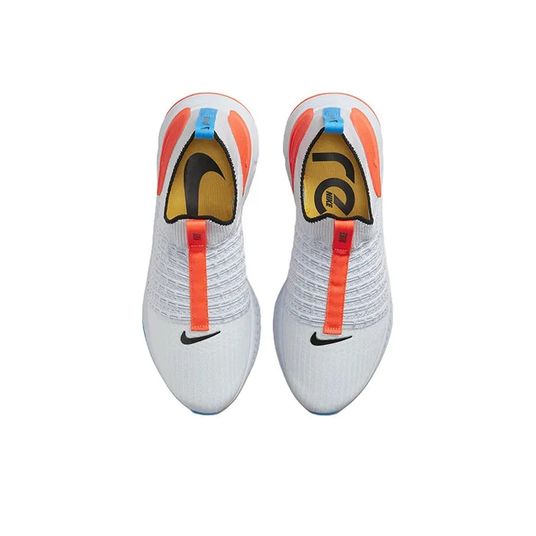 Nike React Phantom Run Flyknit 2 Football Grey Bright Crimson Women's-2