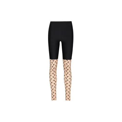 Marine Serre Leggings Women's Black