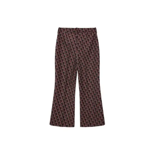 Lanvin Casual Pants Women's Red Brown