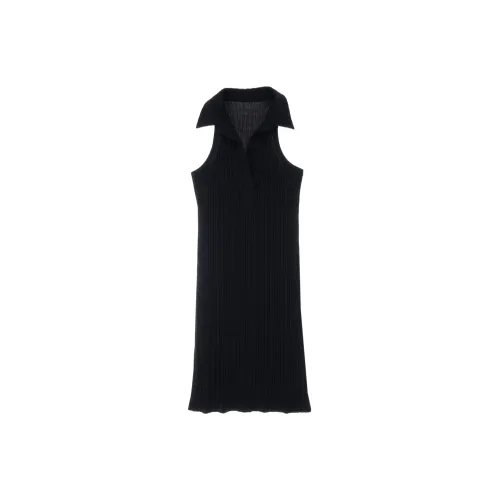 Helmut Lang Sleeveless Dresses Women's Black