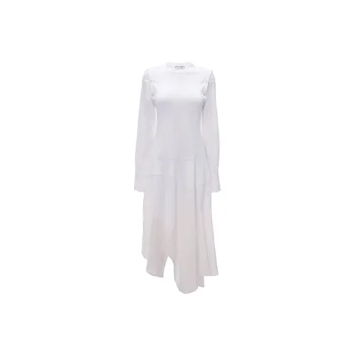 JW Anderson Long-Sleeved Dresses Women's White