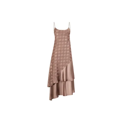 FENDI Slip Dresses Women's Taupe