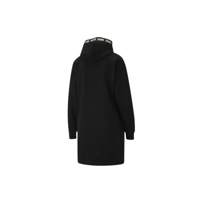 PUMA Long Sleeved Dresses Women's Black-1